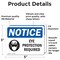 Signmission 3.5 in Height, 5 in Width, Vinyl Decal, Rectangle OS-2PACK-NS-D-35-L-12338 - alternate 5